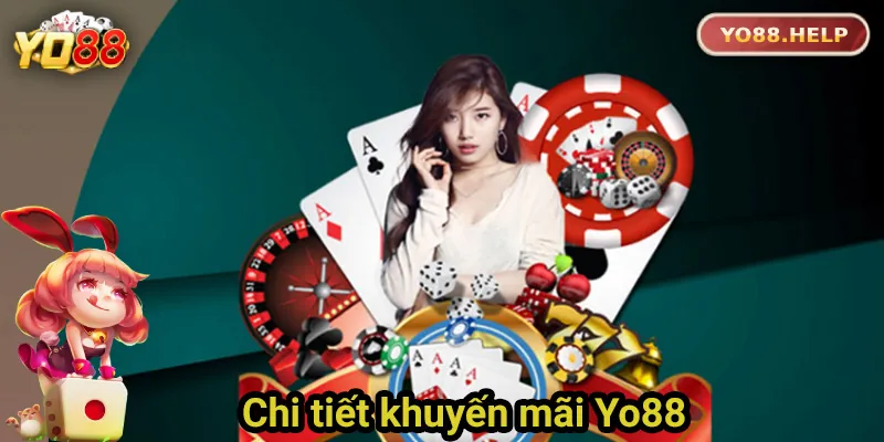 Khuyến Mãi Yo88 – Ưu Đãi Cực Sốc Dành Cho Thành Viên Chi tiết các chương trình khuyến mãi hoàn tiền tại Yo88